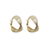 Exaggerated Twisted Metal Ear Loops