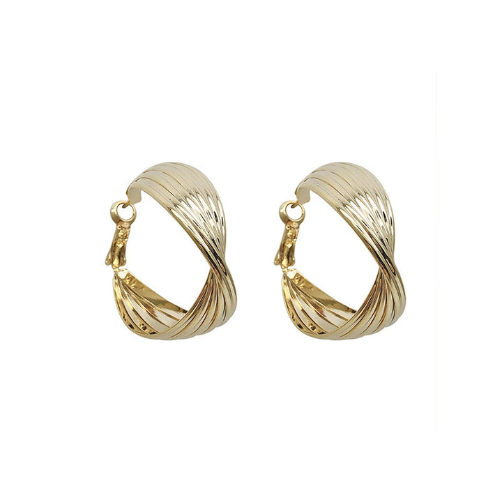Exaggerated Twisted Metal Ear Loops