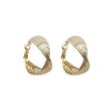 Exaggerated Twisted Metal Ear Loops