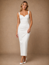 ChicSew Classy Sweetheart Satin Sheath Ankle-Length Wedding Dresses
