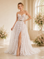 ChicSew Sexy Sweetheart A-Line Sleeveless Lace Tulle Long Wedding Dresses