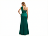 Trendy One Shoulder Mermaid Silky Satin Long Formal Dresses Side Slit