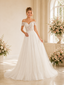 ChicSew Beautiful Elegant Off The Shoulder Lace Tulle A-Line Long Wedding Dress Online