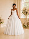 ChicSew Elegant Sweetheart A-Line Lace Tulle Maxi Wedding Dress With Applique