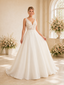 ChicSew Elegant Spaghetti Straps Lace A-Line Long Wedding Dresses With Open Back