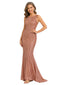 ChicSew Glamorous Sleeveless Sequin Mermaid Floor Length Mother Of The Bride Gown