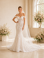 ChicSew Romantic Off The Shoulder Lace Tulle Mermaid Boning Long Wedding Dresses