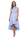 ChicSew Scoop Cap Sleeve High Low Short Mother of the Bride Dress