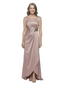 ChicSew Fancy Scoop Ruched Silky Satin Mermaid Mother Of The Groom Evening Gowns
