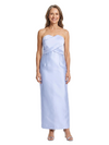 ChicSew Strapless Sweetheart Satin Mother Of The Groom Dress With Fancy Sheath Cut