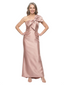ChicSew Fancy One Shoulder Bow Knot Silky Satin Sheath Mother Of The Groom Evening Gowns