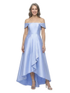 ChicSew Off Shoulder Sleeveless A-Line Soft Satin High Low Mother of the Bride Dresses