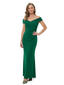 ChicSew Off Shoulder Sleeveless Jersey Ruched Mermaid Mother of the Groom Dress