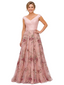 ChicSew Beautiful A-Line Tulle Ruched Floor-Length Mother Of The Bride Dresses