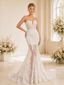 ChicSew Fancy Mermaid Lace Tulle Sweetheart Sleeveless Floor-Length Wedding Dresses Online