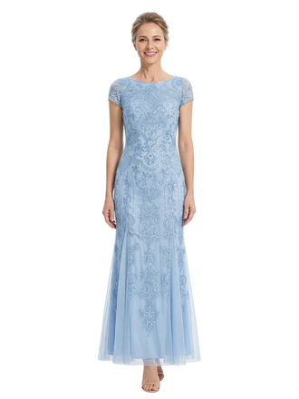 ChicSew Modern Lace Tulle Mermaid Mother Of The Bride Gowns For Formal Wedding