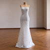 ChicSew Luxurious Beaded Ball Gown Wedding Dress With Overskirt