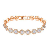 High-quality Classic Blue Crystal Bracelet