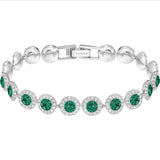 High-quality Classic Blue Crystal Bracelet