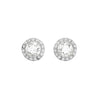 Roman Crystal Inlaid Round Cut Dazzling Charm Earrings CN18
