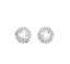 Roman Crystal Inlaid Round Cut Dazzling Charm Earrings CN18