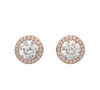 Roman Crystal Inlaid Round Cut Dazzling Charm Earrings CN18
