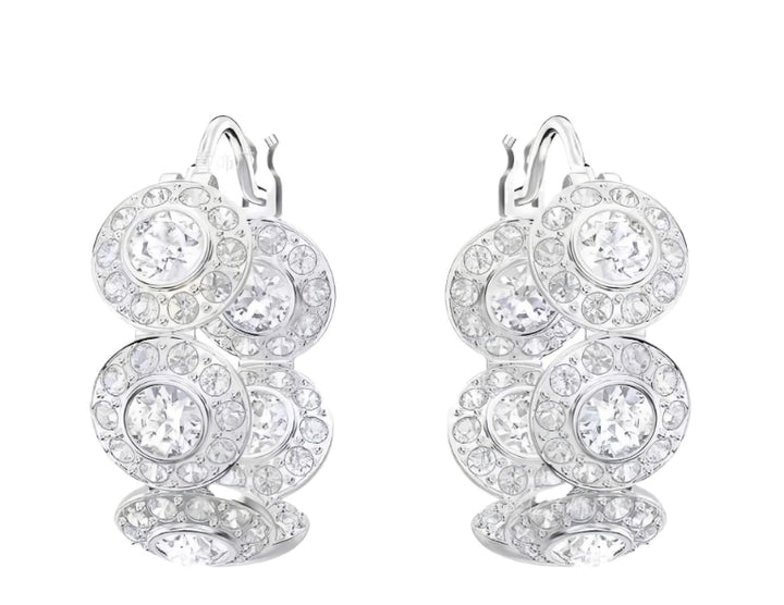 Roman Crystal Inlaid Round Cut Dazzling Charm Earrings CN19