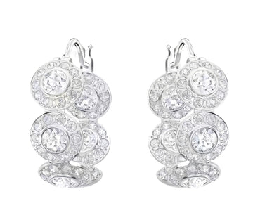Roman Crystal Inlaid Round Cut Dazzling Charm Earrings CN19