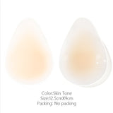 Silicone Nipple Covers - 1 Pair Women's Reusable Adhesive Invisible Pasties Nippleless Covers