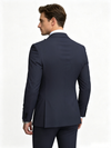 Classic 1 Piece Dark navy Men's Suit with Regular Fit and Sophisticated Peak Lapel