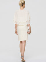 Chiffon Cocktail Special Occasion Cape Shawl for Wedding Favors Bride Bridesmaid Gifts Evening Dress Shawl