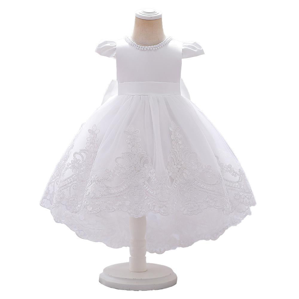 New Princess Lovely Flower Girl Dresses For Weddings Litter Girls Pageant Dress Kids Baby Communion Gowns