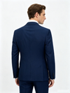 Classic 1 Piece Royal Blue Men's Suit with Regular Fit and Sophisticated Peak Lapel
