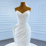ChicSew Sparkly Mermaid Sweetheart Ball Gown Wedding Dress