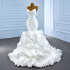 ChicSew Sparkly Mermaid Sweetheart Ball Gown Wedding Dress