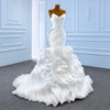 ChicSew Sparkly Mermaid Sweetheart Ball Gown Wedding Dress