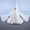ChicSew Luxurious A-Line Illusion Ball Gown Wedding Dress