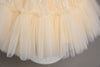 Flower Girls Dress Formal with Bow Sequin & Feathers A-line Tulle Princess Gown for Wedding