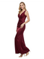 Classy V-Neck Sleeveless Lace Bodice Satin Mermaid Prom Dress Floor Length Evening Gown