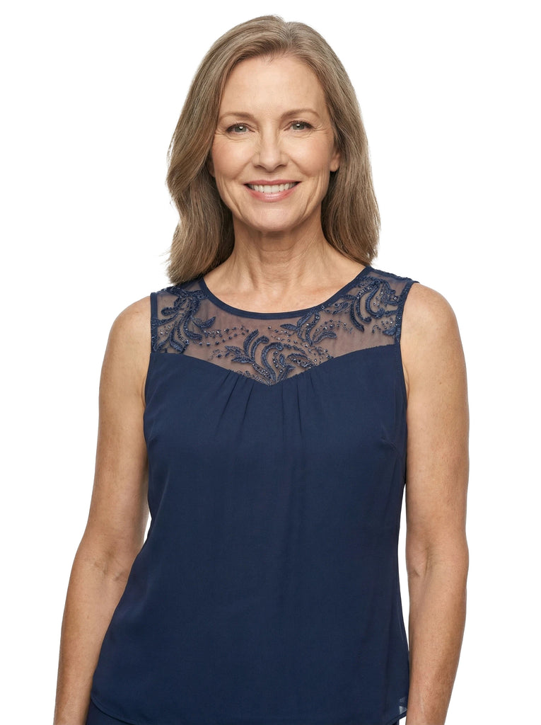 ChicSew Elegant Chiffon 3/4 Sleeves Pant Suit For Mother Of The Bride With Jacket