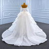 ChicSew Luxurious Off Shoulder Ball Gown Wedding Dress With Sequin