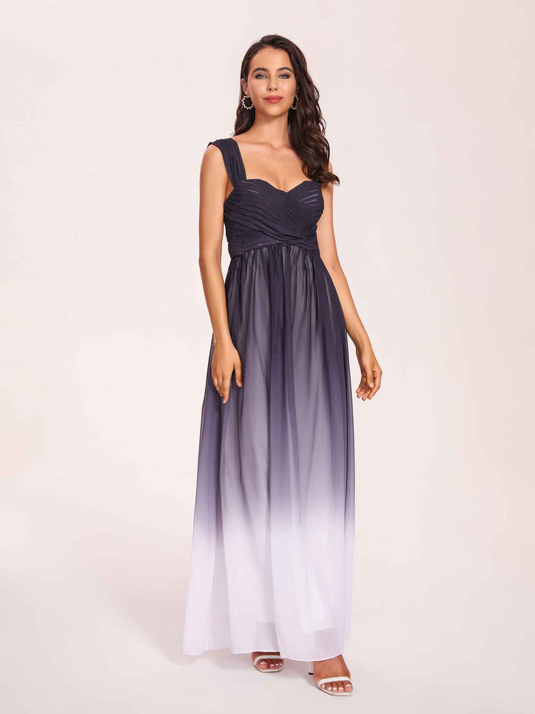 ChicSew Formal Dresses Ombre Chic A-line Chiffon Long / Ombre Bridesmaid Dresses Online / Ombre maxi dress, Black ChicSew Formal Dresses Ombre Chic A-line Chiffon Long / Ombre Bridesmaid Dresses Online / Ombre maxi dress, Black
