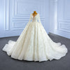 ChicSew Luxurious Beaded Illusion Ball Gown Wedding Dress With Sequin