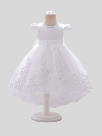 New Princess Lovely Flower Girl Dresses For Weddings Litter Girls Pageant Dress Kids Baby Communion Gowns