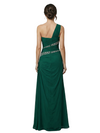 Elegant One Shoulder Chiffon A-Line Long Mother of The Bride Dresses