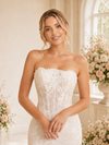 ChicSew Modern Sweetheart Sleeveless Mermaid Lace Tulle Maxi Wedding Dress