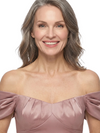 ChicSew Fancy Off Shoulder Soft Satin Mermaid Mother Of The Groom Evening Gowns