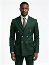 Classic 2 Piece Clover Men's Suit with Regular Fit and Sophisticated Peak Lapel