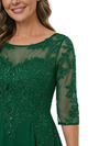 ChicSew Beautiful A-Line Mother Of The Groom Dress Sequin Lace Appliques Chiffon Half Sleeve