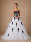 ChicSew Elegant Sweetheart A-Line Tulle Floor-Length Wedding Dress With Lace Appliques